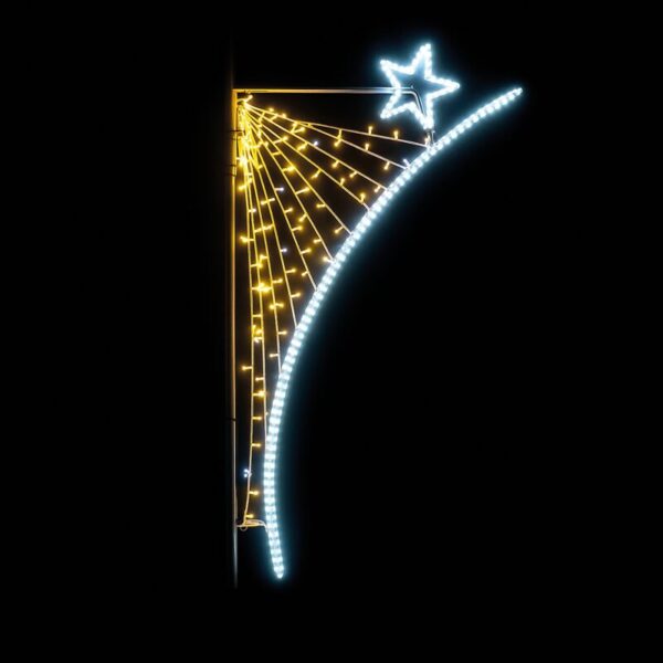 Illumination de Noël volée d'étoile