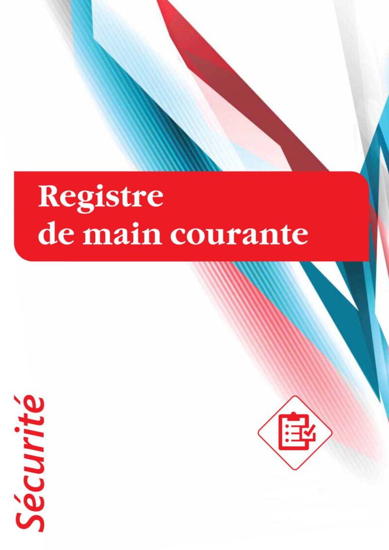 Registre de main courante