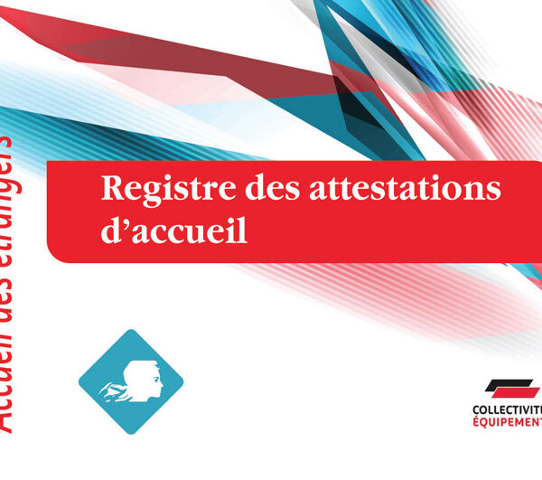 Registre des attestations d'accueil