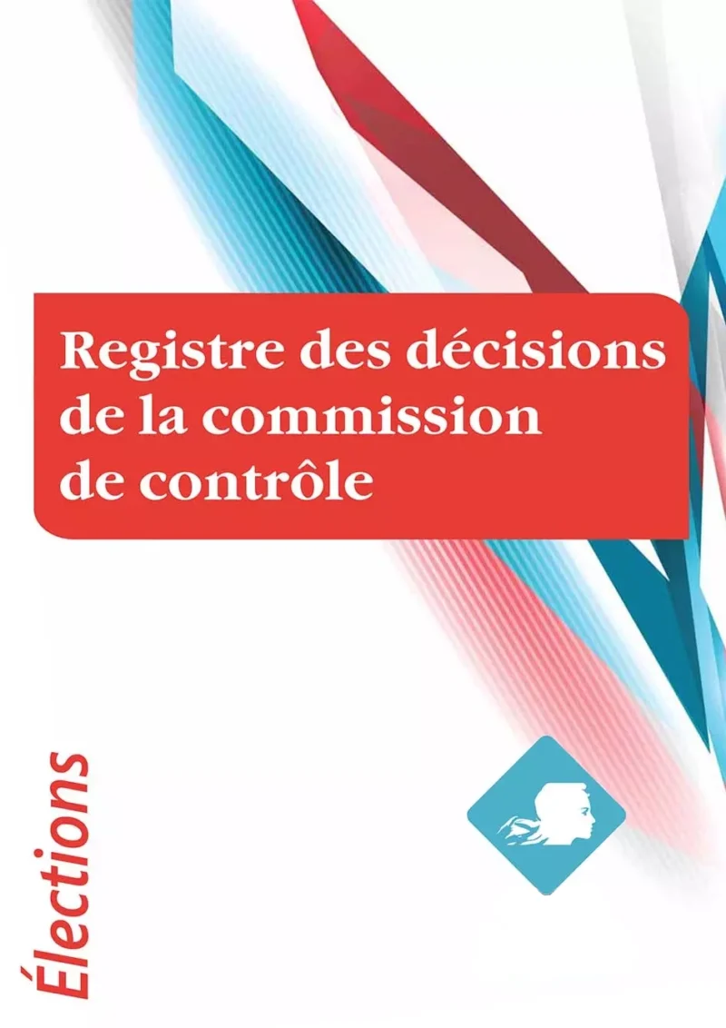 Registre des décisions de la Commission de Contrôle