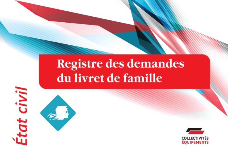 Registre des demandes du livret de famille
