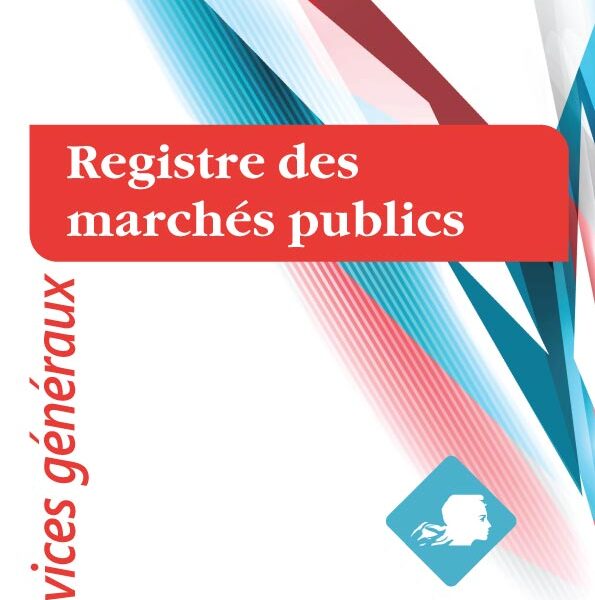 Registre des marchés publics