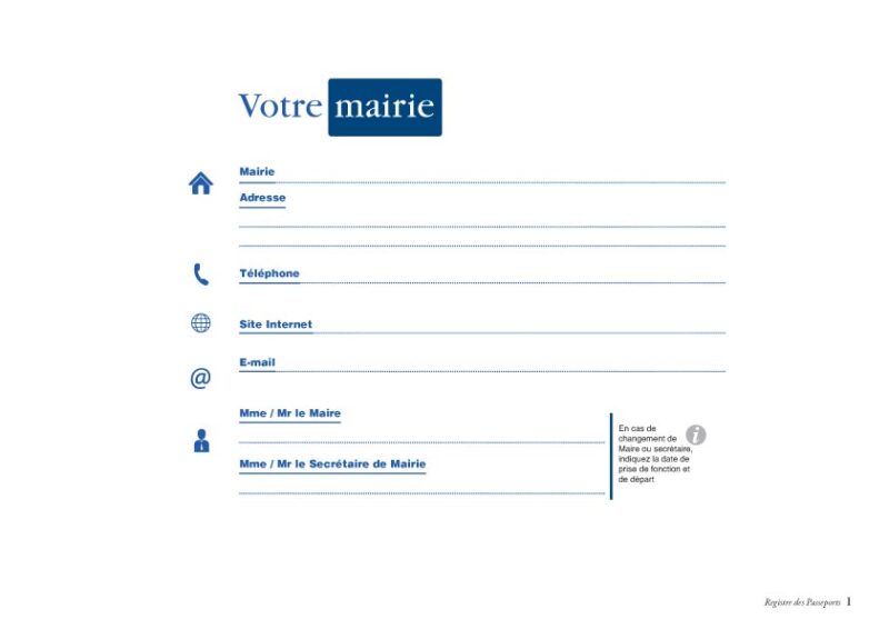 Registre des passeports 3