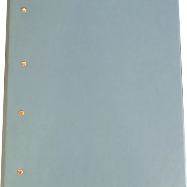 Reliure provisoire bleu