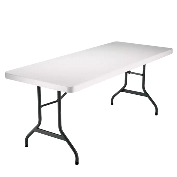 Table pliante rectangulaire en polyéthylène
