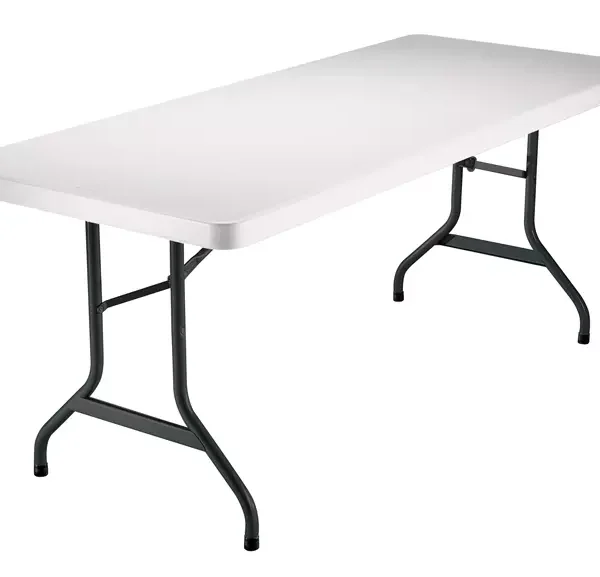 Table pliante rectangulaire en polyéthylène