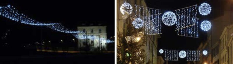 rideaux lumineux illumination
