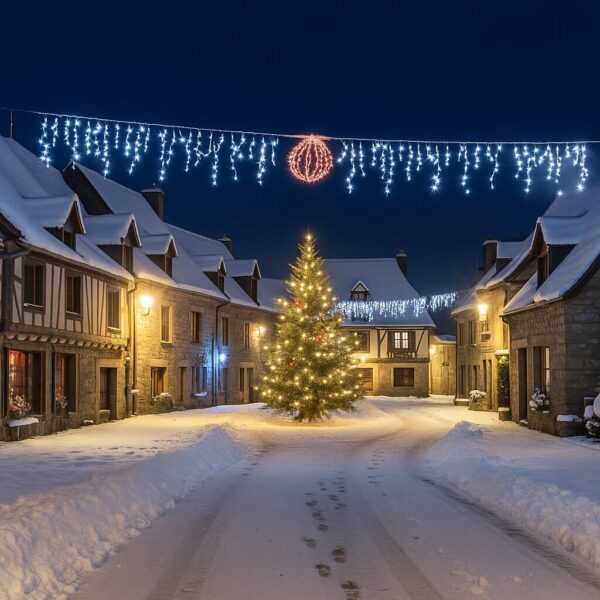 rideaux stalactitique pour illumination de noel