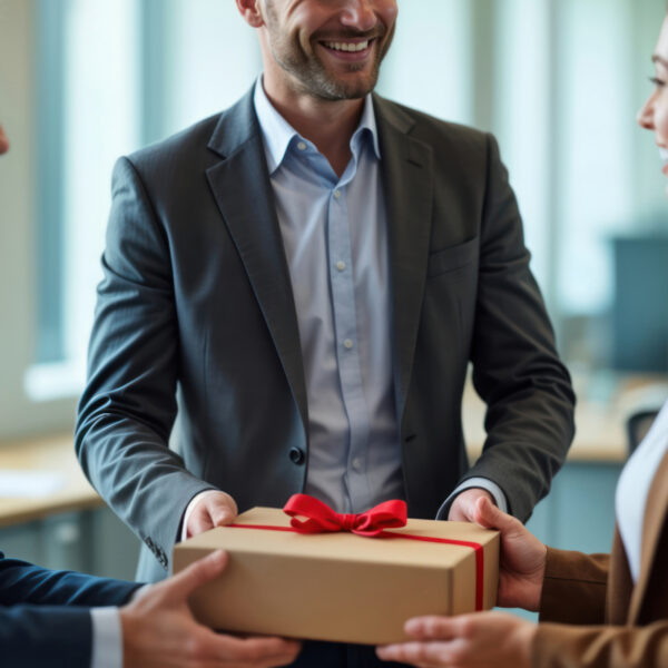 Cadeaux aux personnels et décorations