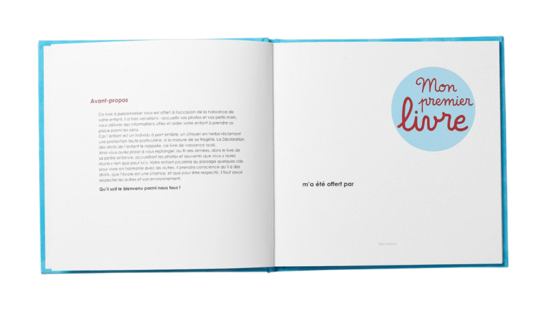 Livre de naissance "Mon premier livre" – Image 2