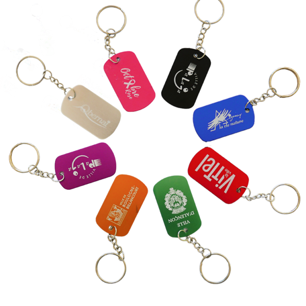 Porte-clés multicolores