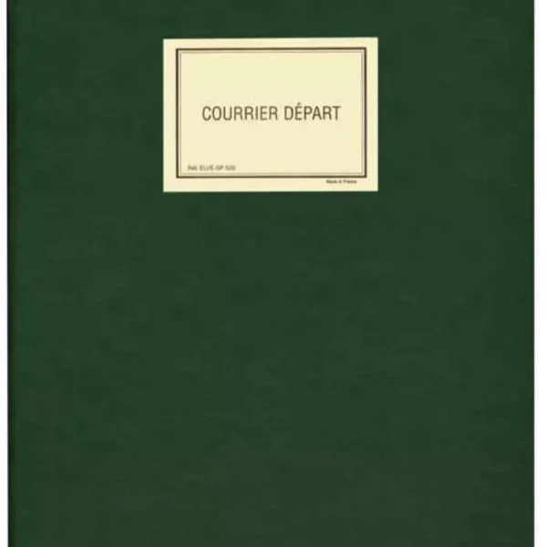 Registre courrier départ 150 pages