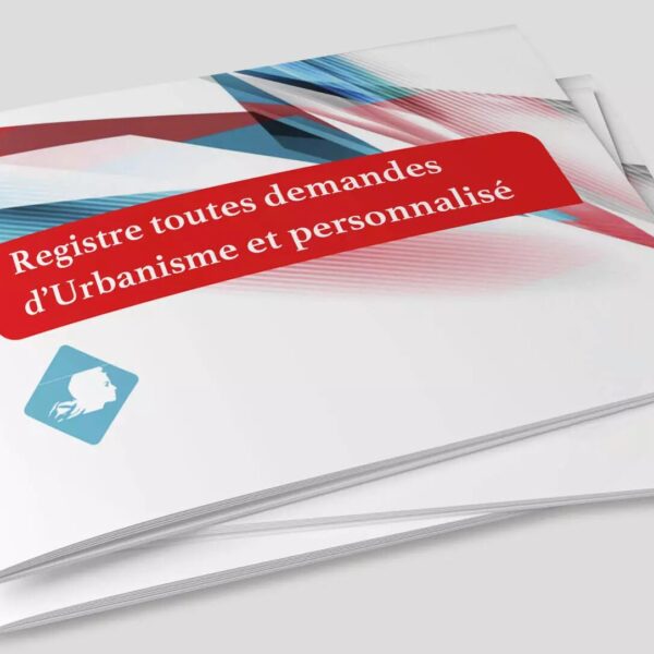 Registre demandes d'Urbanisme et personnalisé