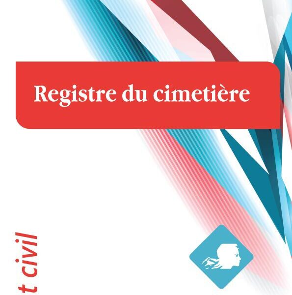 Registre du cimetière