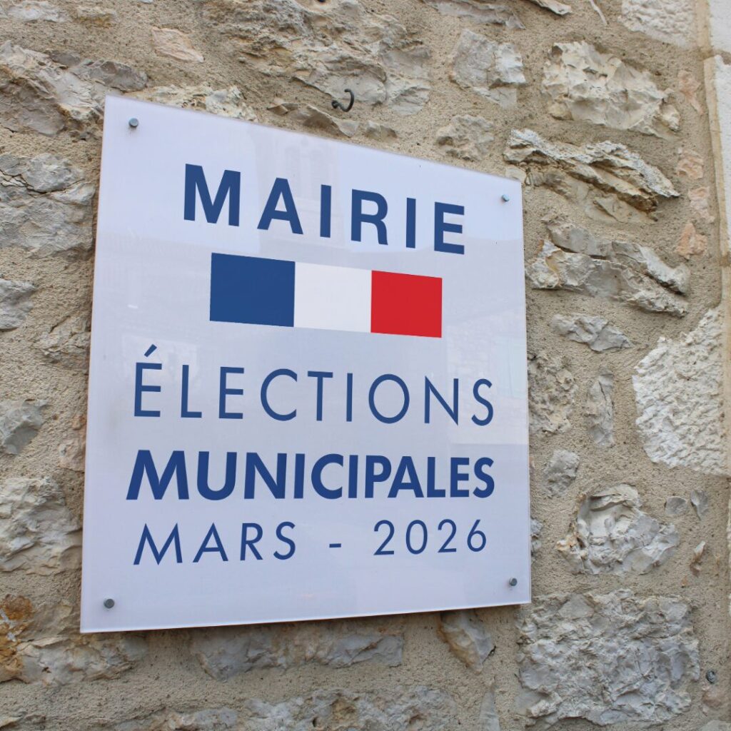 PANCARTE ELECTIONS MUNICPALES MARS 2026