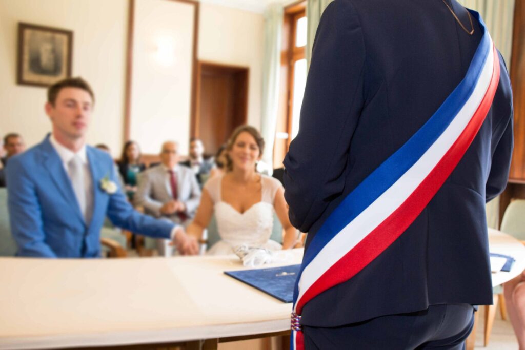 Cérémonie de mariage en mairie