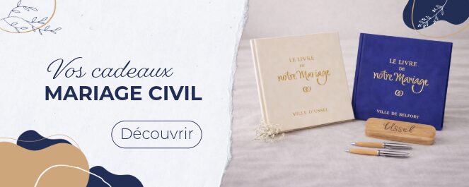 cadeaux mariages civils