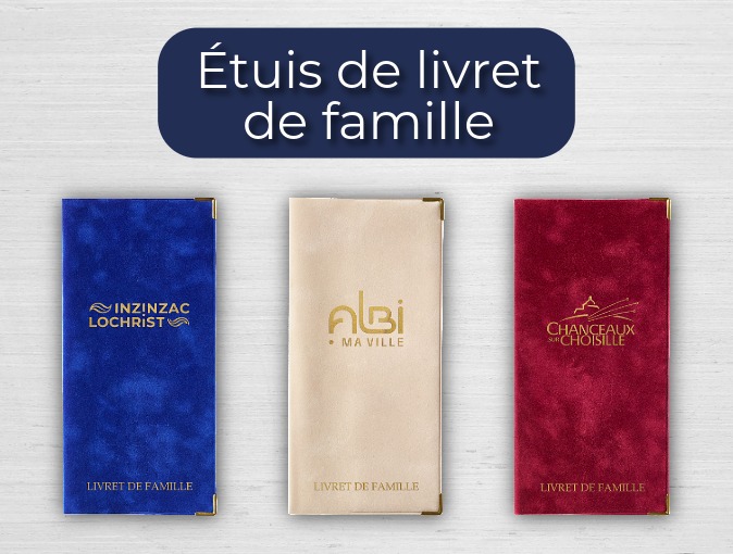 étuis de livret de famille